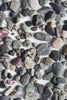 Beach pebbles.